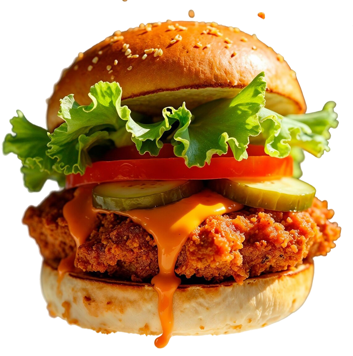 Fried Chicken Burger